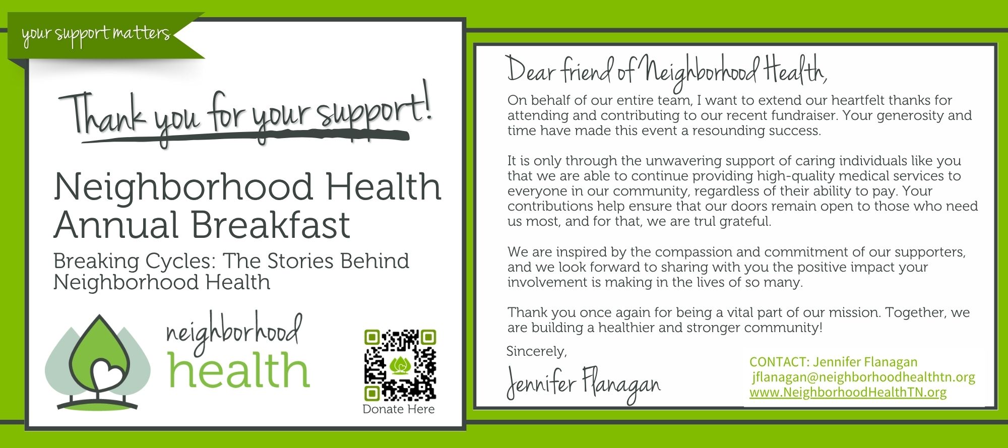 Thank you for attending the 2025 Neighborhood Health Annual Breakfast